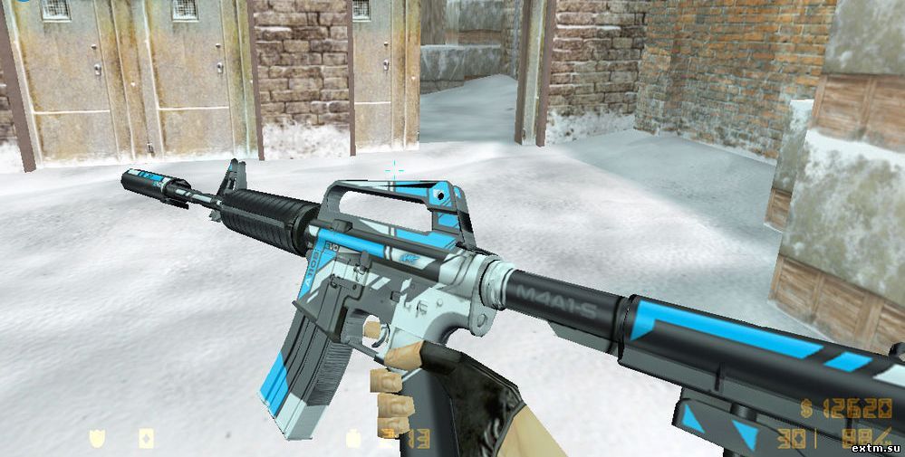 Модель HD M4A1-S - EVO для CS1.6