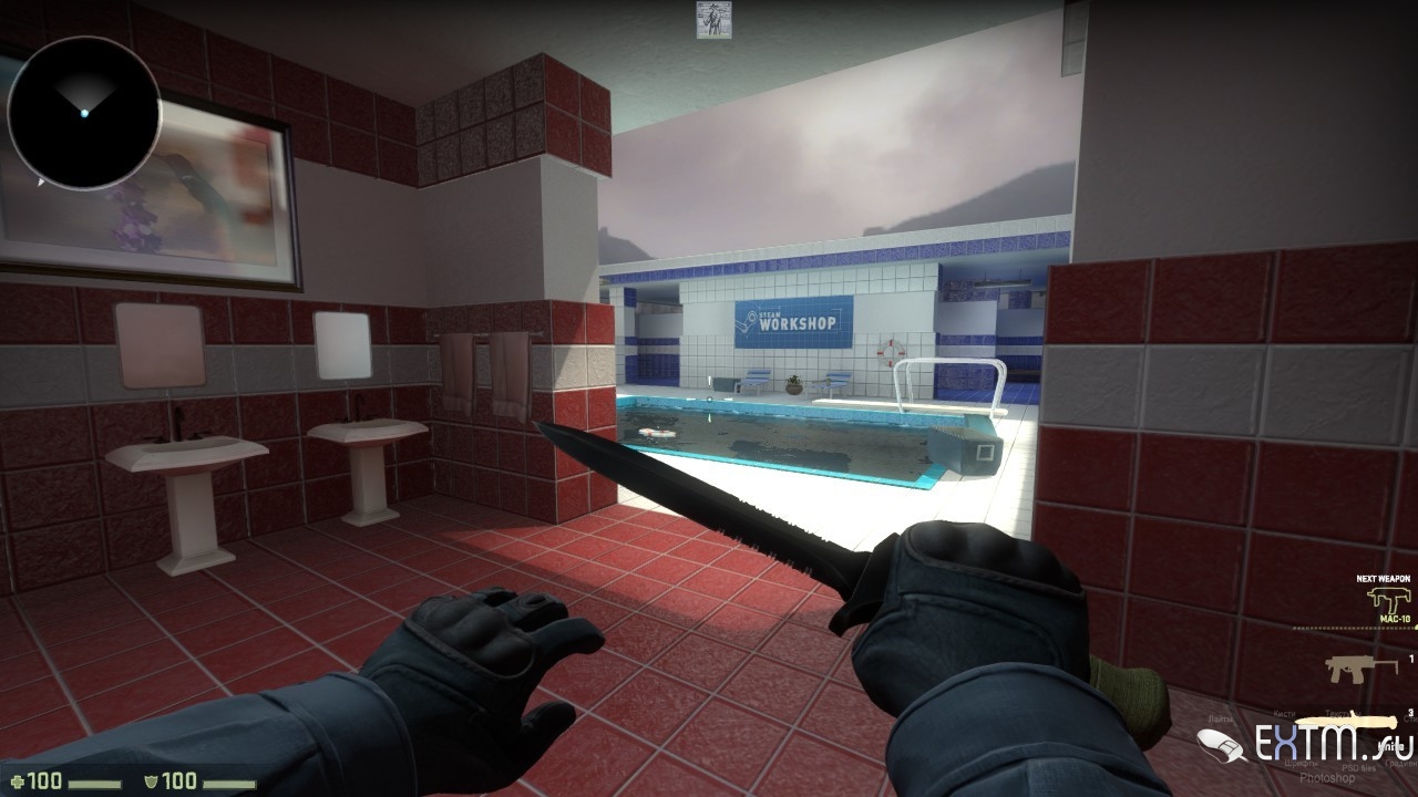 Карта fy_pool_day для CS:GO