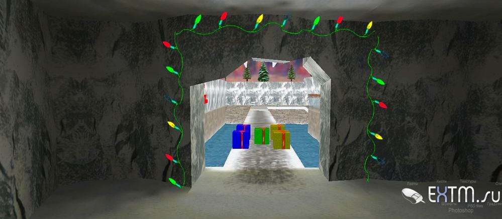 Карта deathrun_xmas для CS1.6