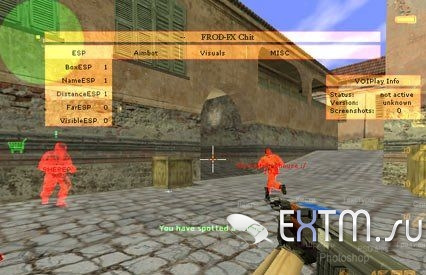 Новейший чит aim + wh для CS1.6