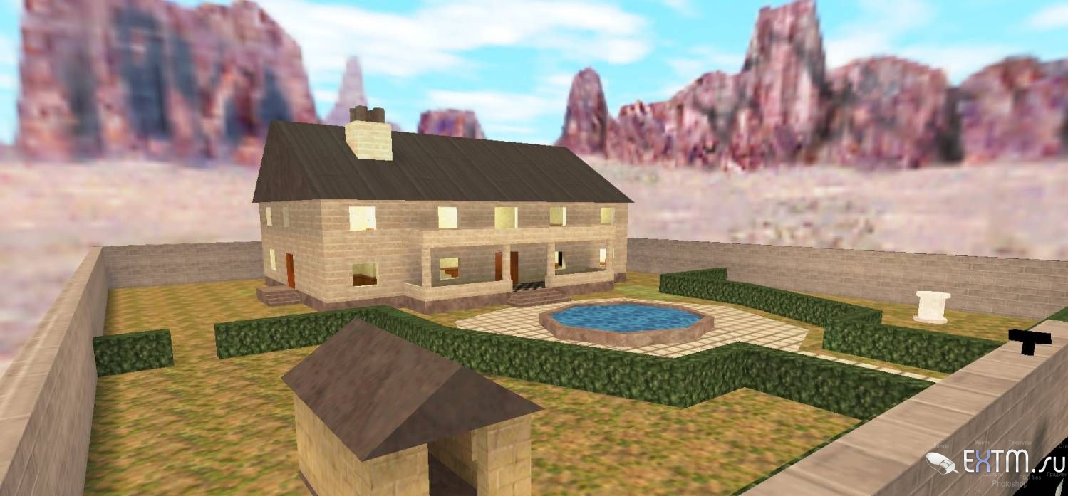 Карта cs_mansion для Counter-Strike 1.6