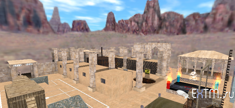 Карта "jail_sparta" для CS 1.6