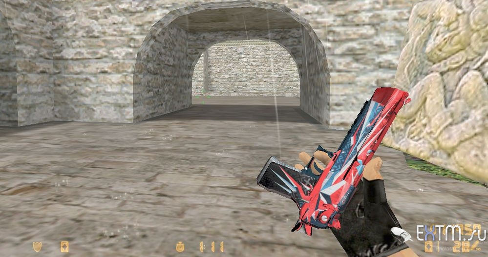 Модель оружия Deagle | Буйство красок для CS1.6