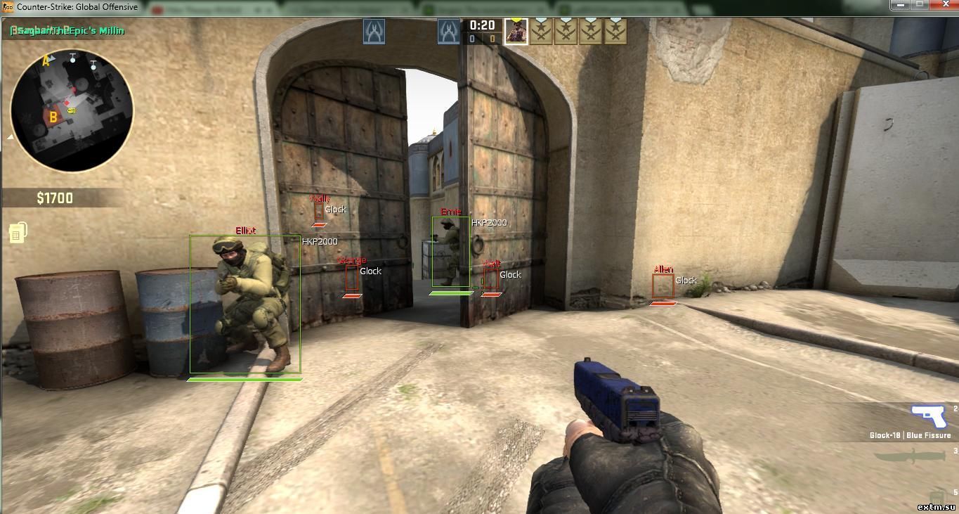 Приватный чит monster Millin v1.2 для CS:GO