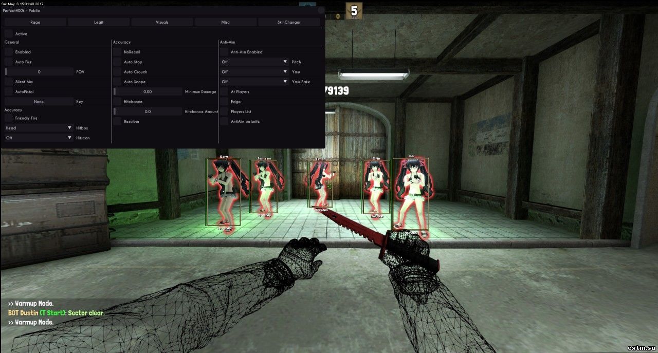Чит Perfecth00k для CS:GO UNDETECTED
