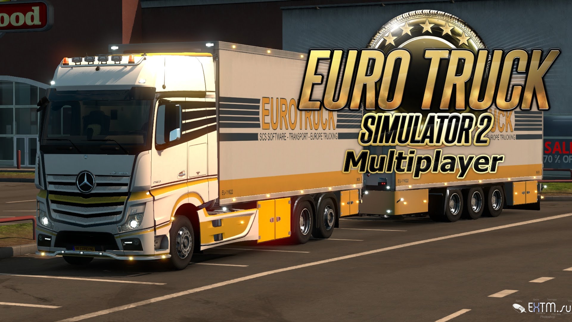 Чит для ETS2MP v1.30 (No Damage, No clip)